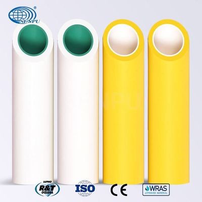 GB / T 28001 Composiet dubbelwandige HDPE-buis Antibacterieel Logo aanpassen
